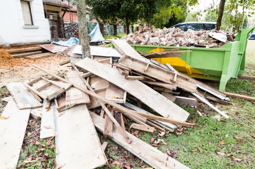 Professional team handling office clearance in Walthamstow