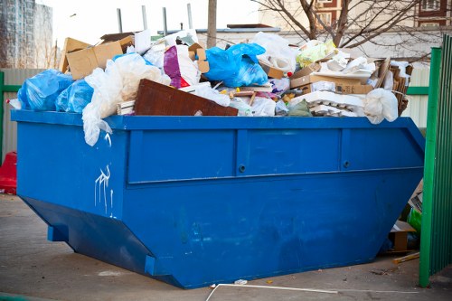 Modern waste removal process for commercial establishments