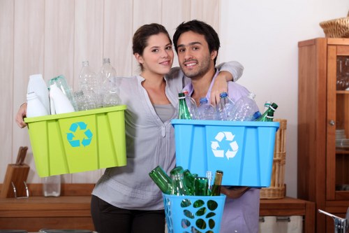 Recycling center handling furniture disposal in Walthamstow