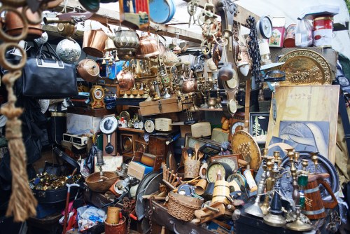 Professional garage clearance team working in Walthamstow